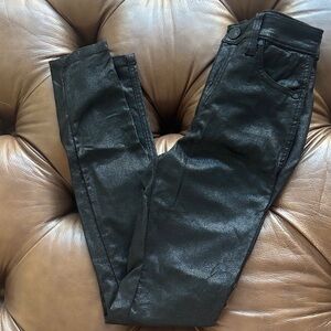 Kut from the Kloth Metallic Black Jeans